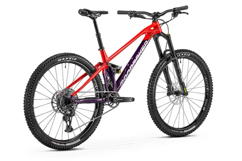 Mondraker Foxy R Full Suspension Enduro Bike 2022 Red/Purple-2